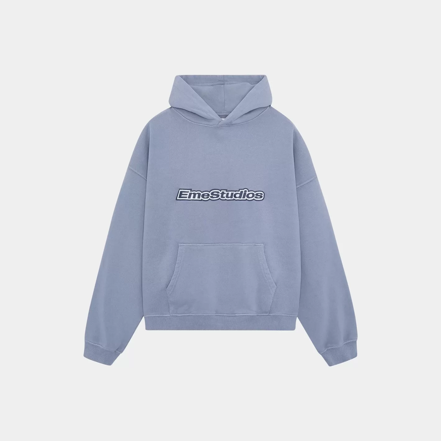 Shop Eme Studios Box Stormmist Oversized Hoodie