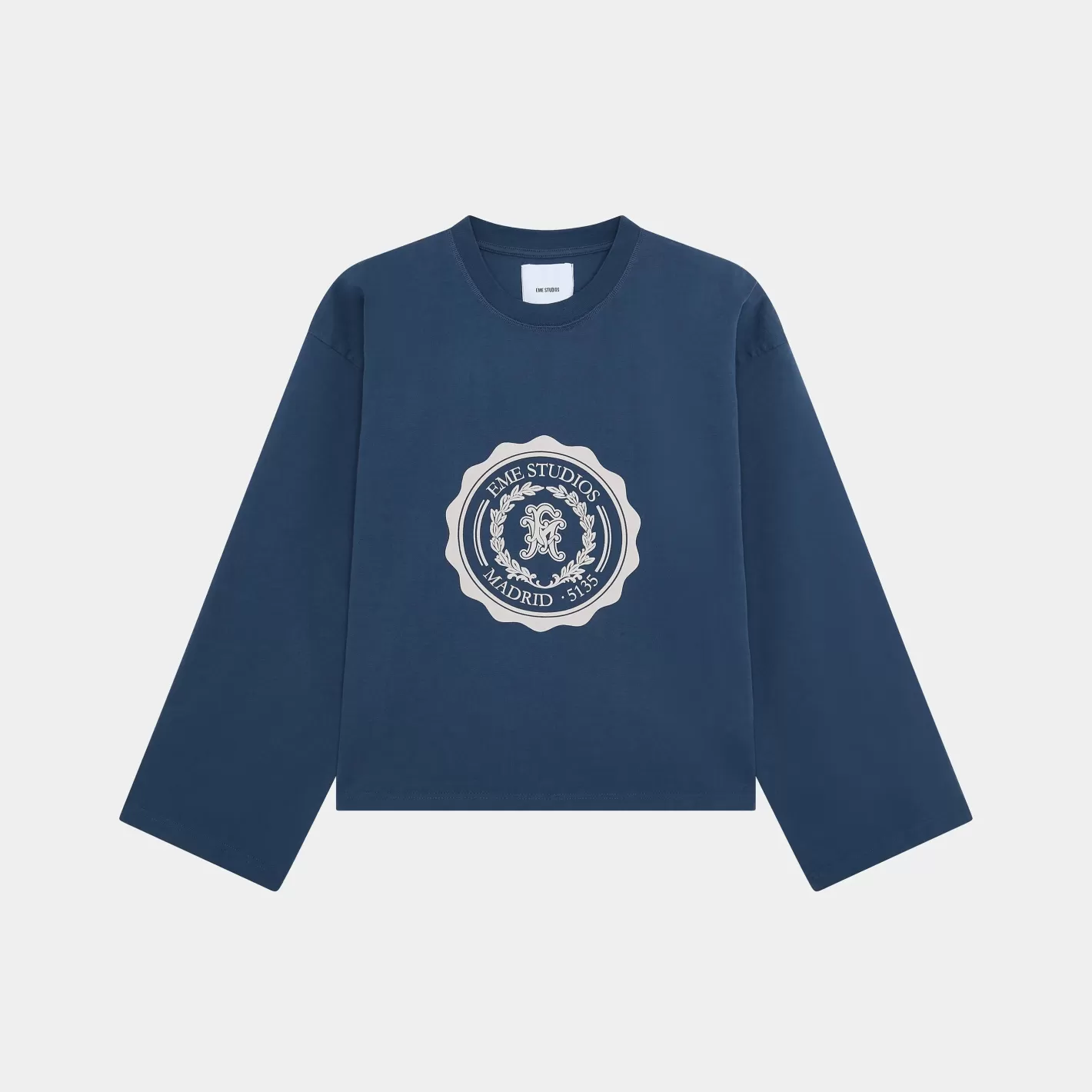 Online Eme Studios Bulwark Navy Long Sleeve