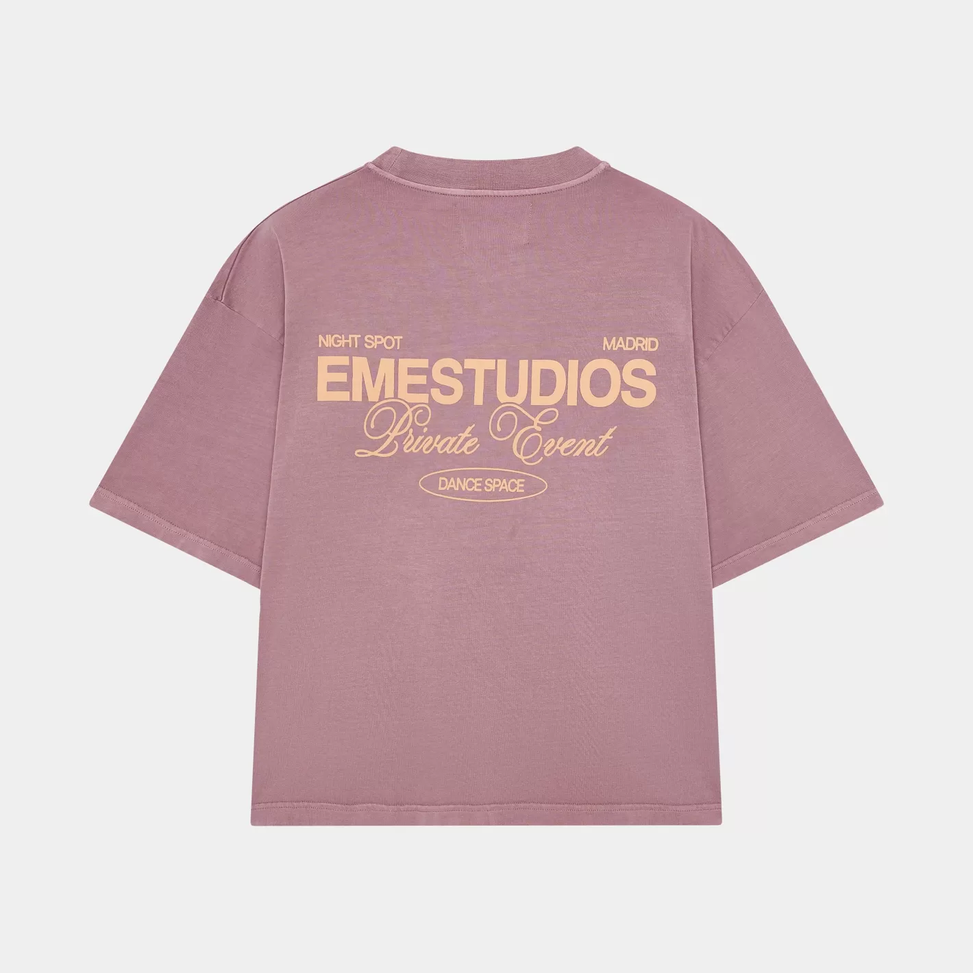 Shop Eme Studios Disco Merlot Oversized tee