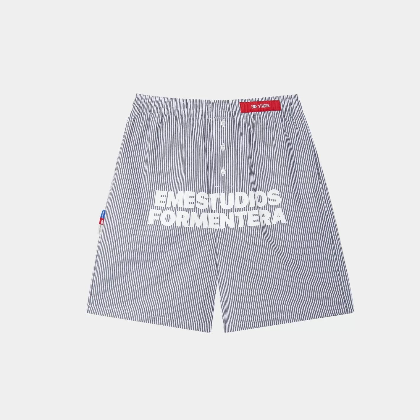 Hot Eme Studios Formentera Stripped Long Shorts