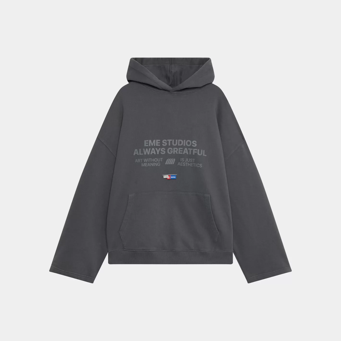 Shop Eme Studios Glide Shadow Oversized Hoodie