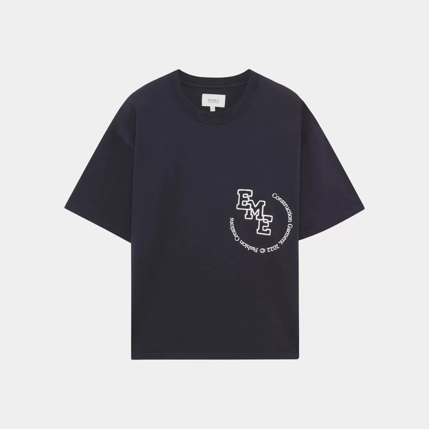 Best Sale Eme Studios Insider Navy Oversized Tee