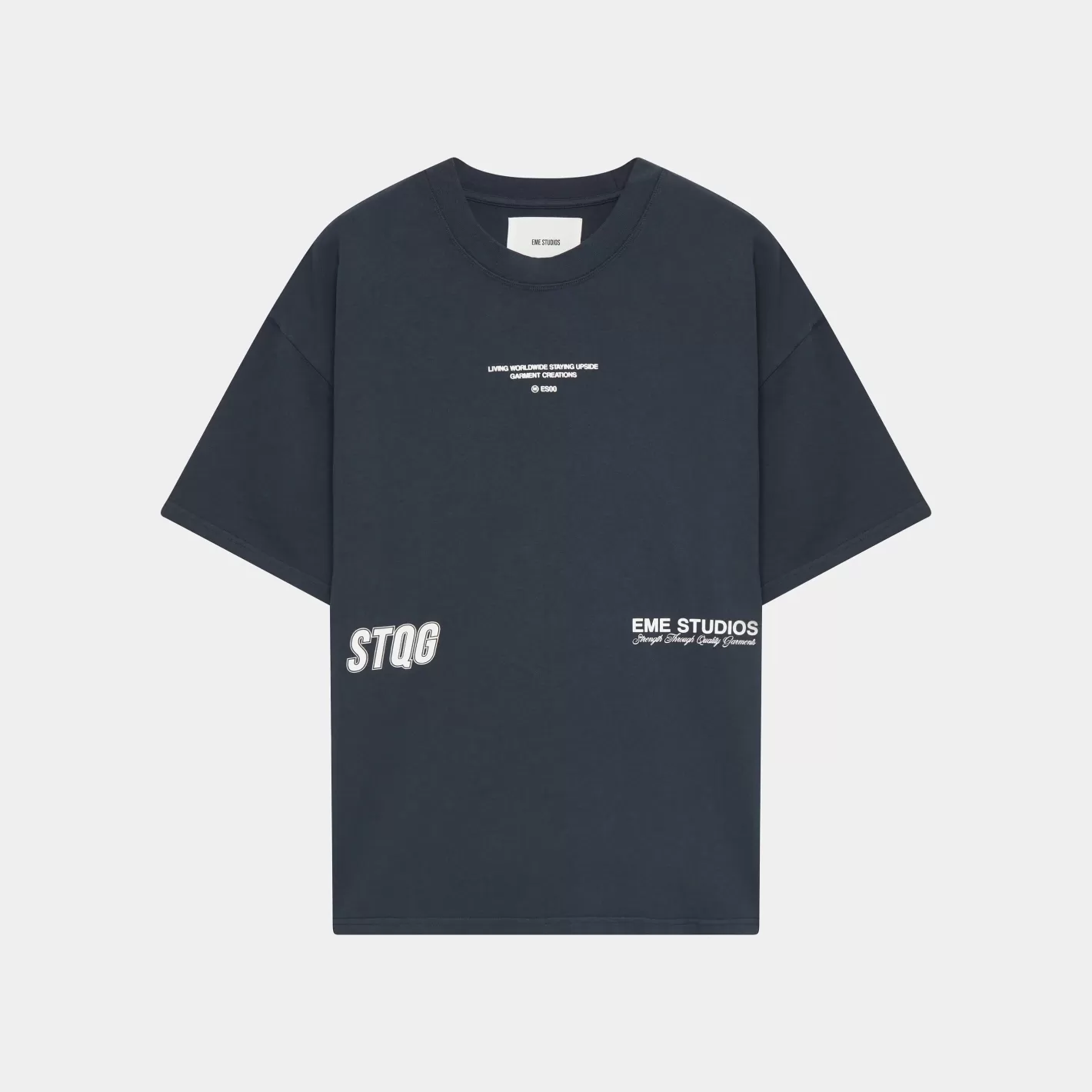 Best Sale Eme Studios Jack Navy Oversized Tee