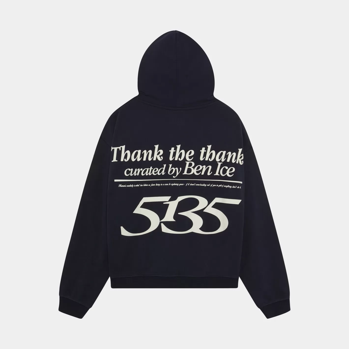 Best Eme Studios 5135 Navy Oversized Hoodie