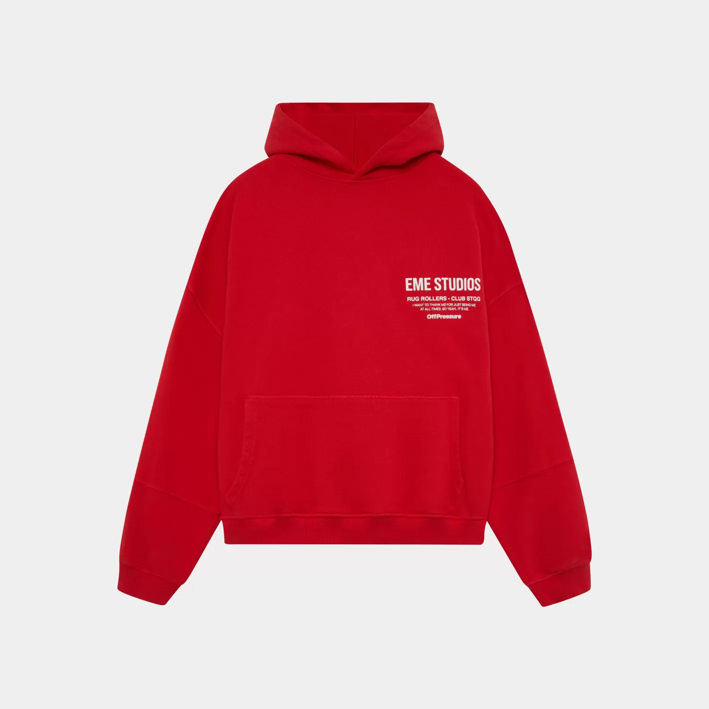 Cheap Eme Studios Off Pressure Ruby Oversized Hoodie