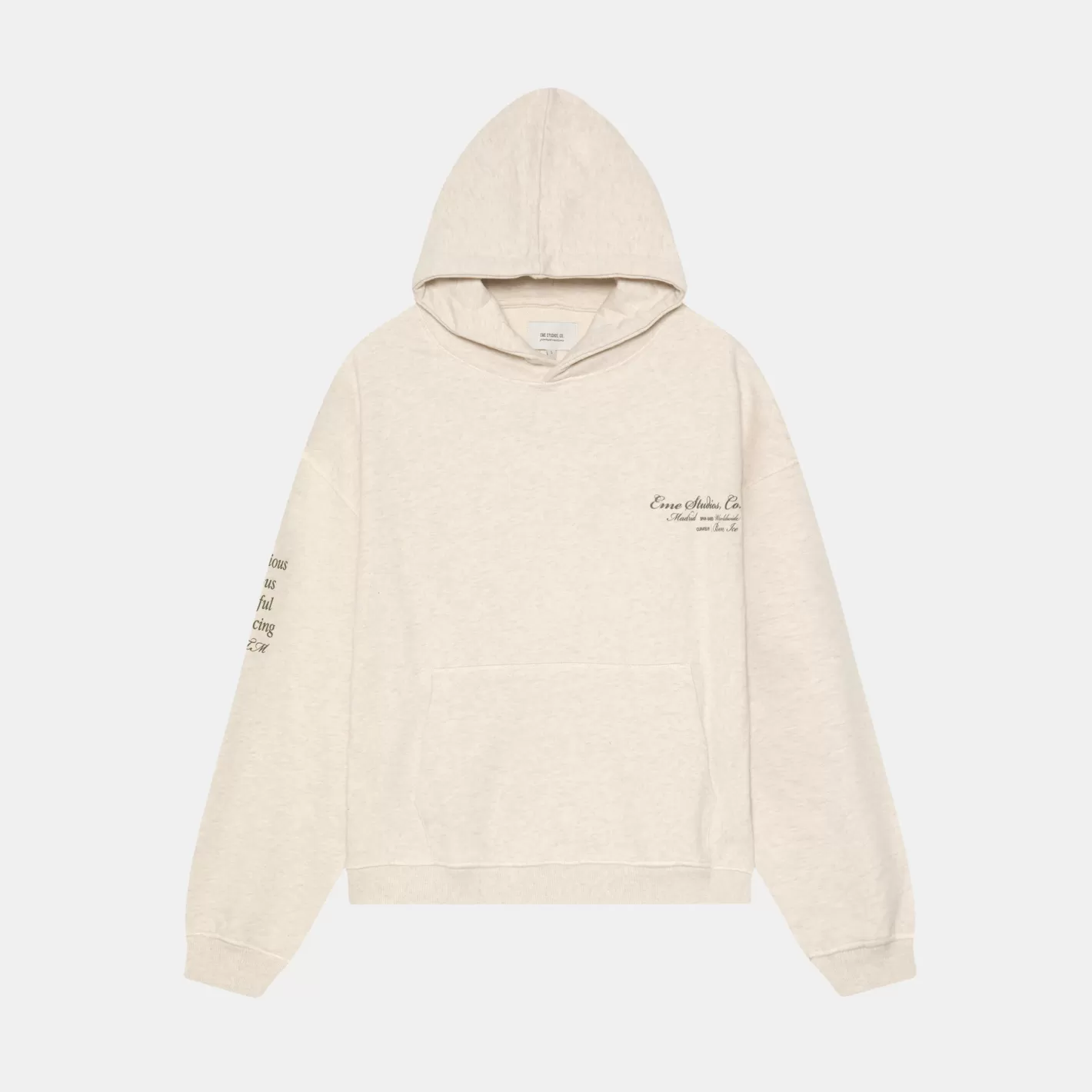 Best Sale Eme Studios 5135 Off Sand Oversized Hoodie