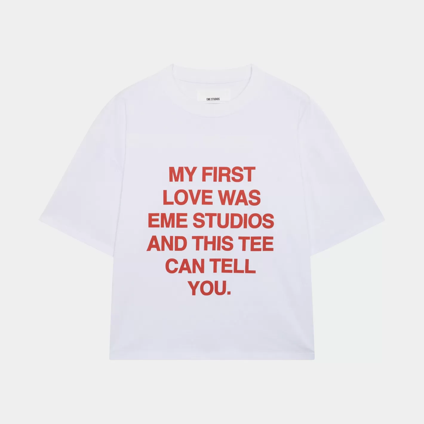 Cheap Eme Studios One Love Pearl Oversized Tee