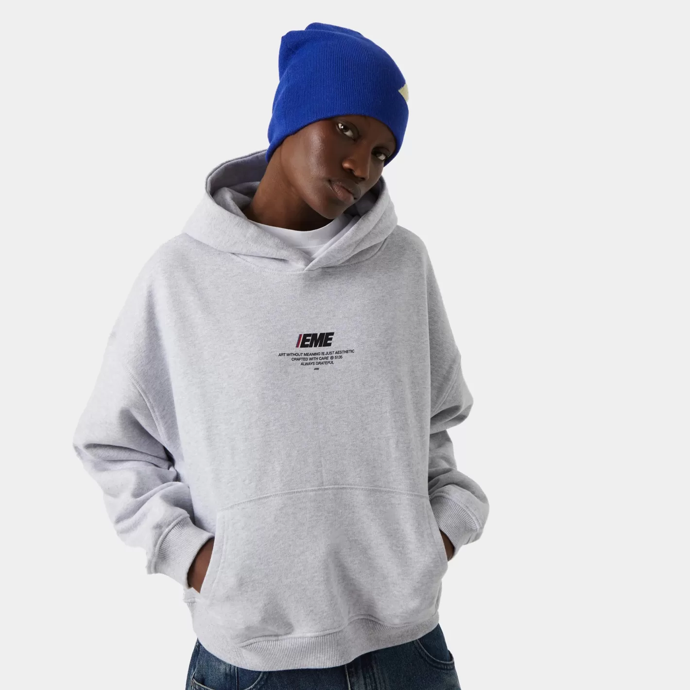 Best Eme Studios Spark Heather Oversized Hoodie