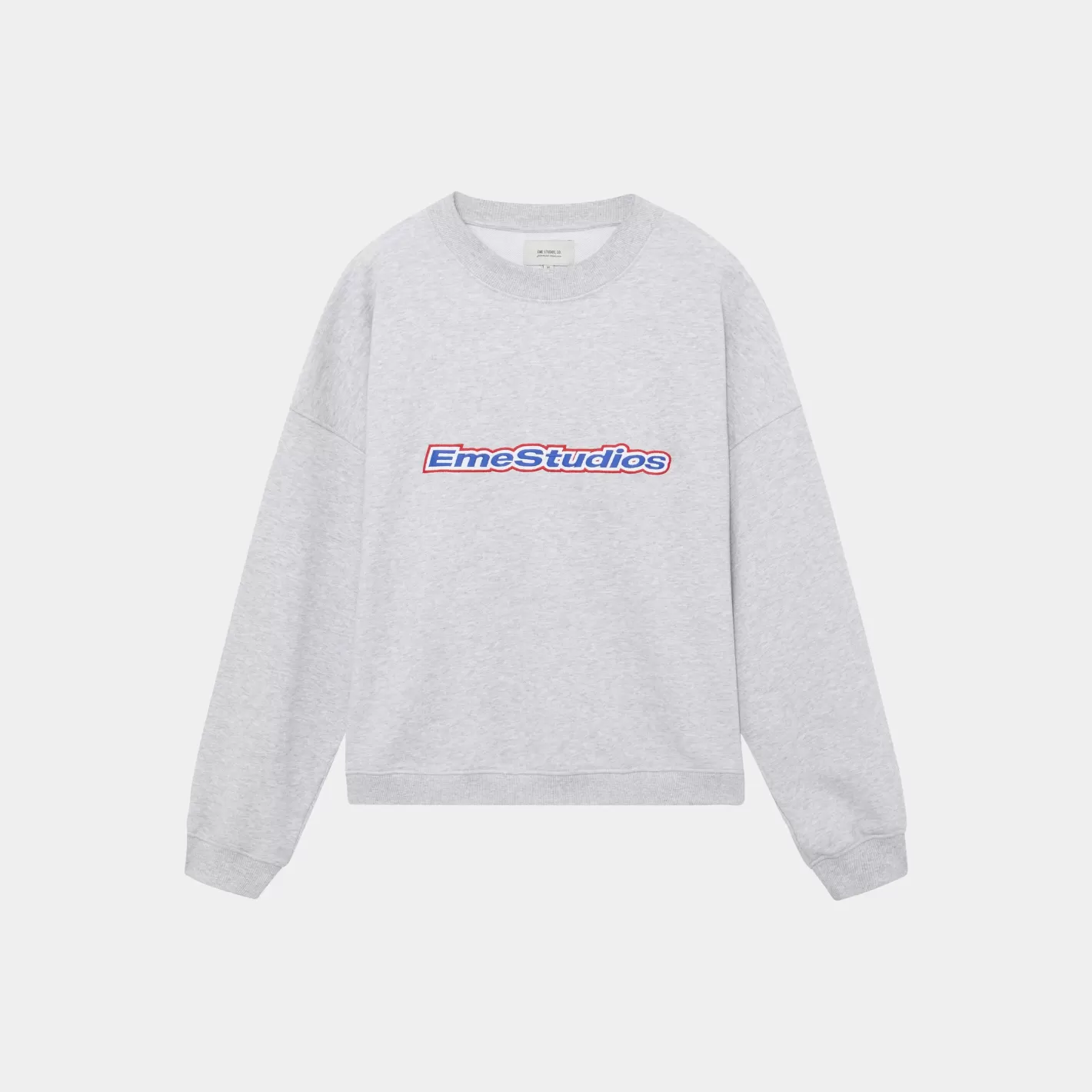 Online Eme Studios Whatever Heather Grey Mockneck