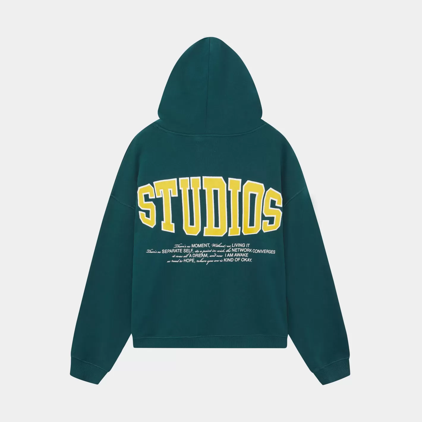 Sale Eme Studios Wrap Up Petrol Oversized Hoodie